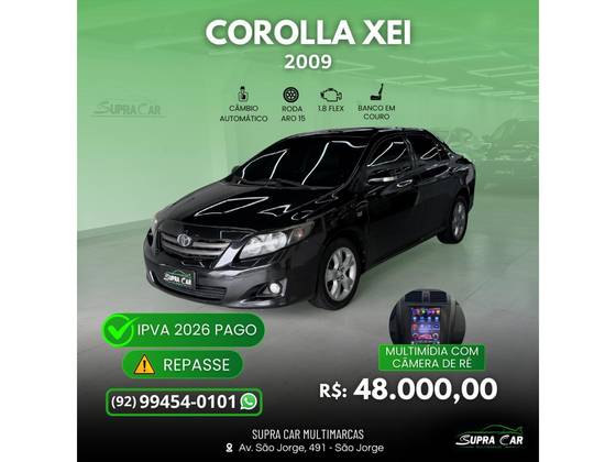 TOYOTA COROLLA 1.8 XEI 16V FLEX 4P AUTOMÁTICO TOYOTA COROLLA 1.8 XEI 16V FLEX 4P AUTOMÁTICO